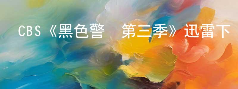 陳仕興發布CBS《黑色警報第三季》迅雷下載/在線觀看/百度云-犯罪/歷史載-美劇天堂